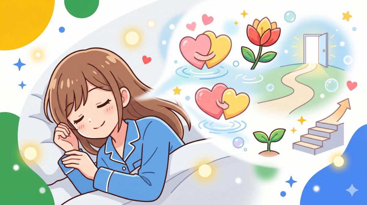 キスする夢の意味|愛情・秘密・承認欲求・心の距離を映す夢